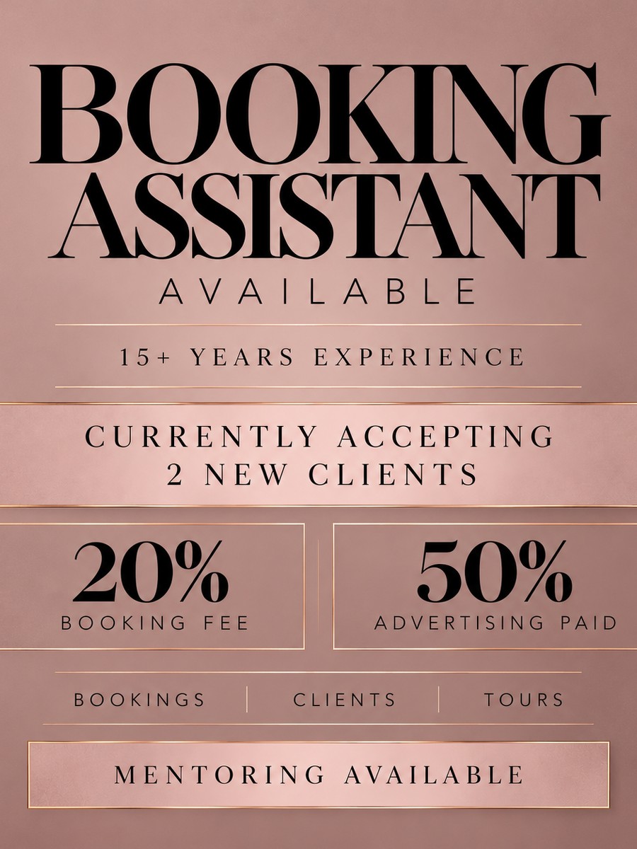 Booking Assistant -15+ Yrs