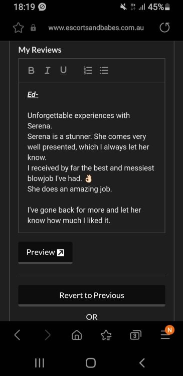 Seductress Serena